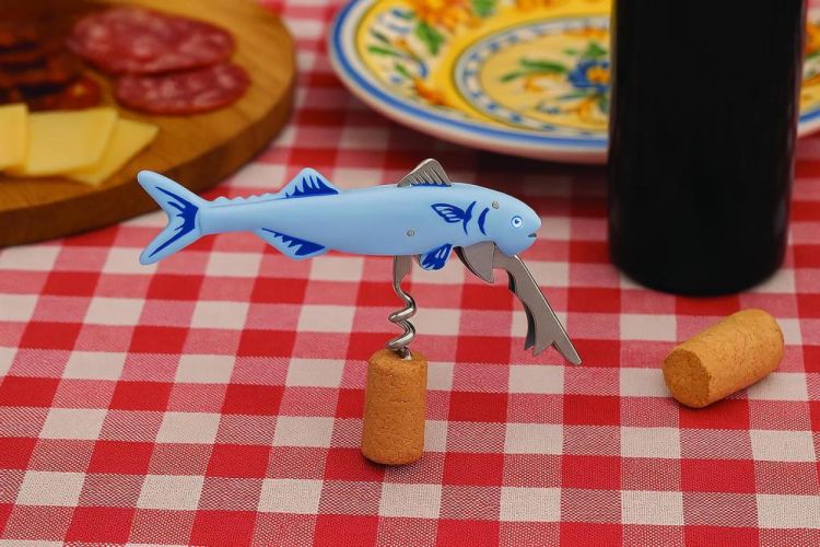 NPW Gifts Sardine sommelier (Blauw) - Panache (Koksijde)