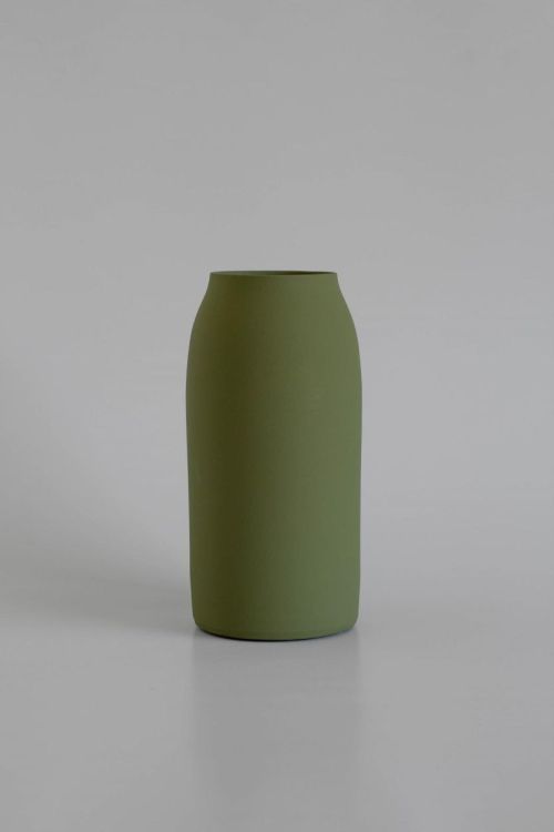 O Cactuu Vase The island collection 01 8x11x25cm (Olive green) - Panache (Koksijde)