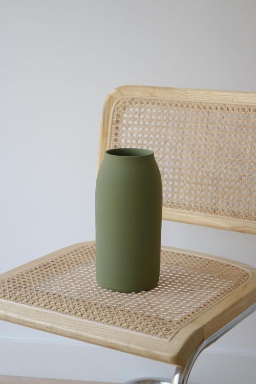 O Cactuu Vase The island collection 01 8x11x25cm (Olive green) - Panache (Koksijde)