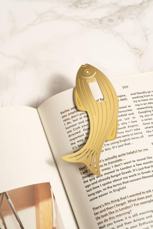 Octaevo Marque-page Sardine (Goud) - Panache (Koksijde)