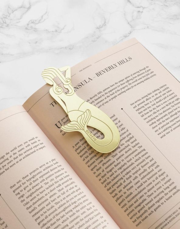 Octaevo Marque-page Sardine (Goud) - Panache (Koksijde)