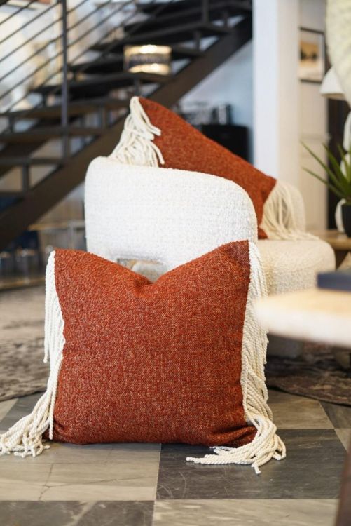 Omar Antwerp Baloo with tassels kussen 30x50 + vulling () - Panache (Koksijde)