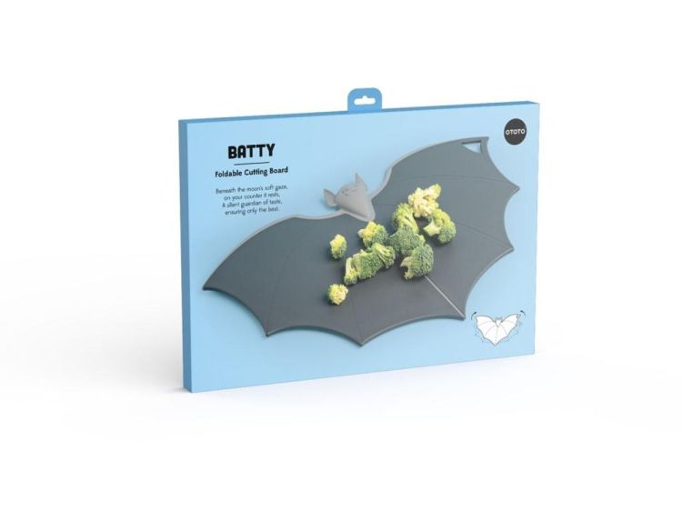 Ototo Design Batty - snijplank (Zwart) - Panache (Koksijde)