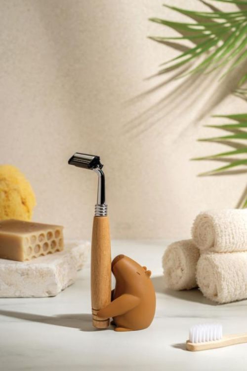 Ototo Design Capybrush - tandenborstelhouder (Bruin) - Panache (Koksijde)