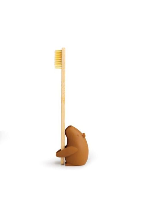 Ototo Design Capybrush - tandenborstelhouder (Bruin) - Panache (Koksijde)