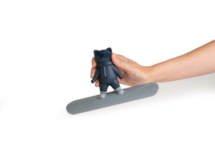 Ototo Design Chill Cat - Raclette à vitres (Zwart) - Panache (Koksijde)