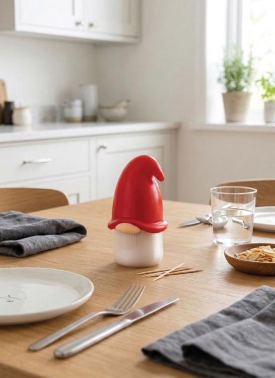 Ototo Design Porte-cure-dents Gnomeo (Rood) - Panache (Koksijde)