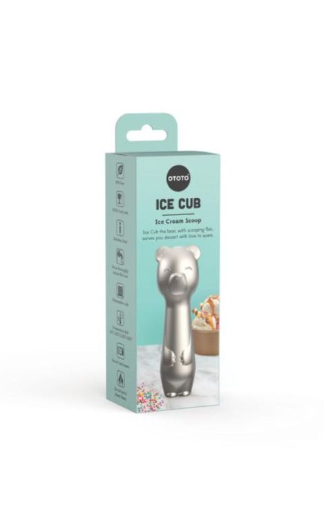 Ototo Design Ice Cub - ijsschep (Zilver) - Panache (Koksijde)