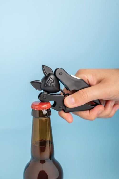 Ototo Design Tire-bouchon et décapsuleur Vino Mini (Zwart) - Panache (Koksijde)