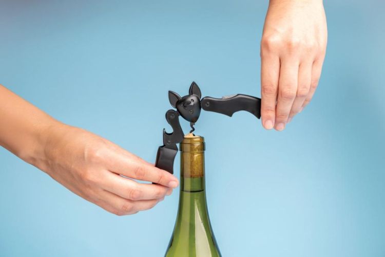 Ototo Design Tire-bouchon et décapsuleur Vino Mini (Zwart) - Panache (Koksijde)