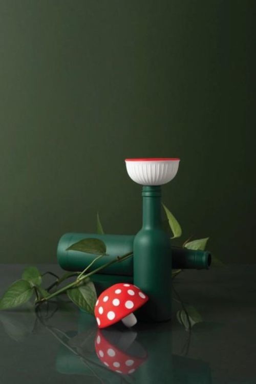 Ototo Design Magic Mushroom trechter (Wit/Rood) - Panache (Koksijde)