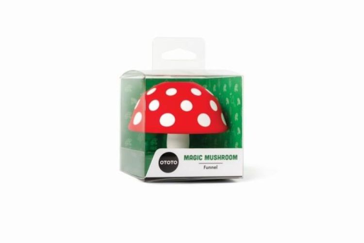 Ototo Design Magic Mushroom trechter (Wit/Rood) - Panache (Koksijde)