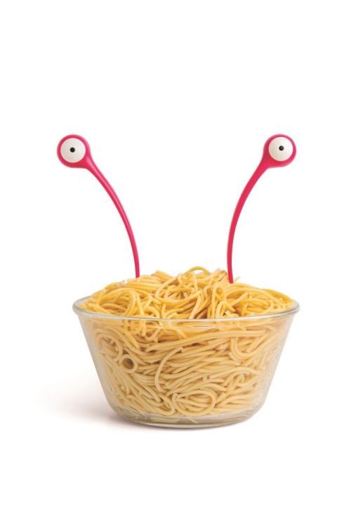 Ototo Design Pasta monster pasta servers (Roze) - Panache (Koksijde)