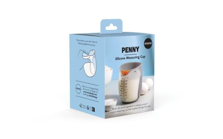 Ototo Design Penny - Verre doseur (Grijs) - Panache (Koksijde)