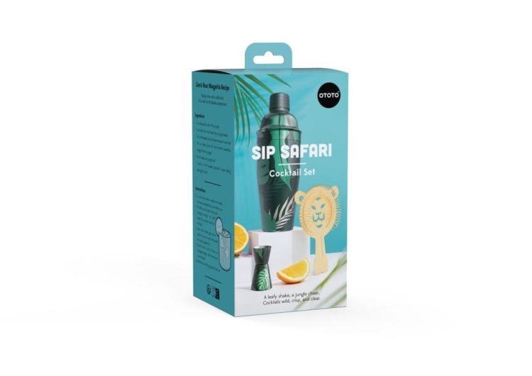 Ototo Design Sip Safari - cocotailset (Groen) - Panache (Koksijde)