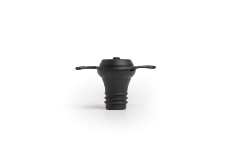 Ototo Design Spookelier - vacuümpomp met wijnstoppers (Zwart) - Panache (Koksijde)