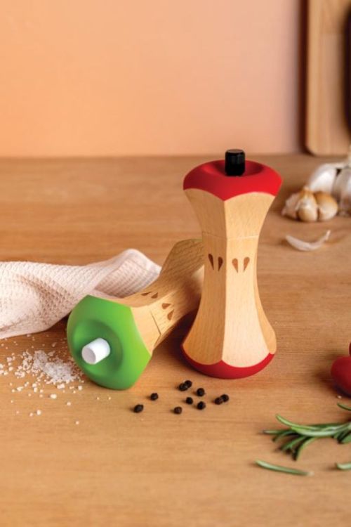 Ototo Design Twin Spice - peper- en zoutmolen (Rood / Groen) - Panache (Koksijde)