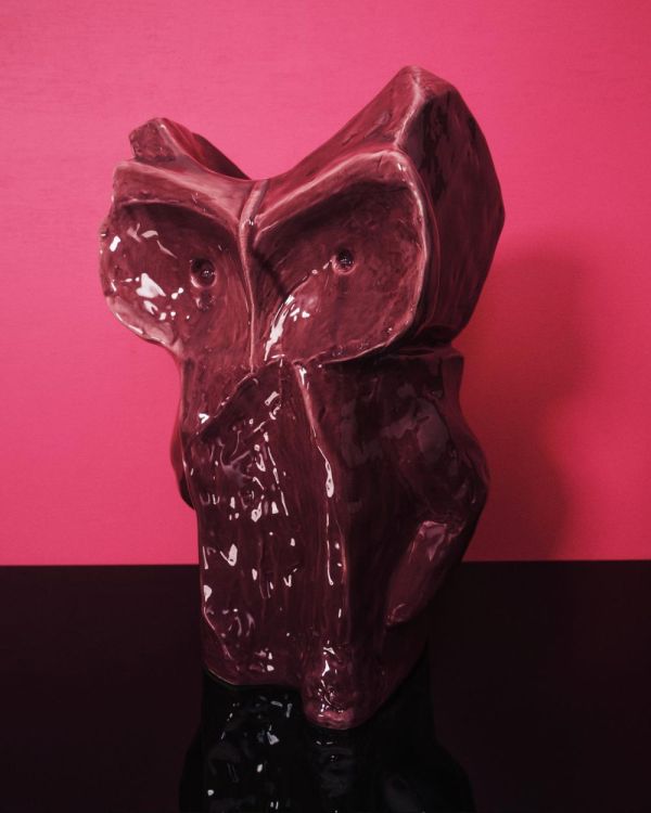 Marni Owl Vase L After Midnight Marni (Aubergine) - Panache (Koksijde)