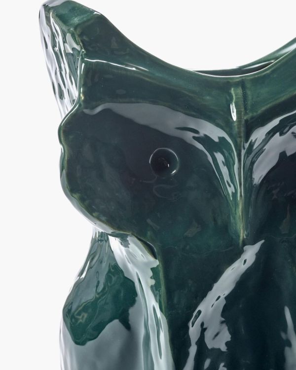 Marni Owl Vase L After Midnight Marni (Dark Green) - Panache (Koksijde)
