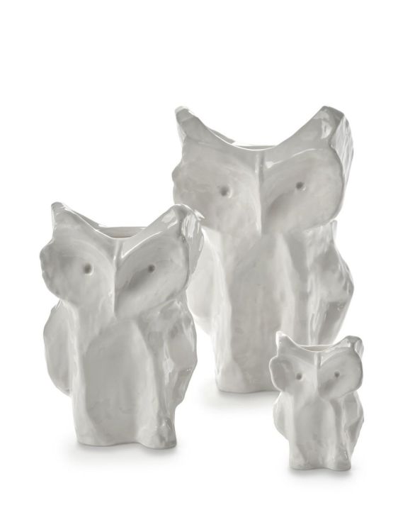 Marni Owl Vase L After Midnight Marni (White) - Panache (Koksijde)