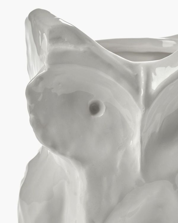 Marni Owl Vase S After Midnight Marni (White) - Panache (Koksijde)