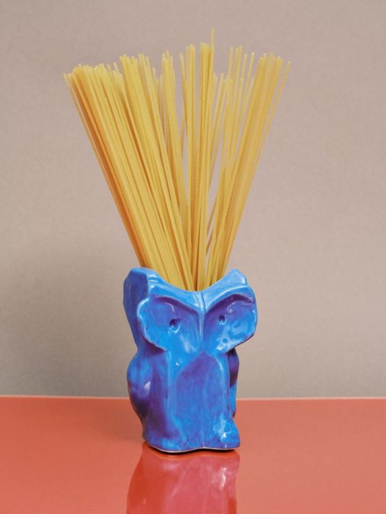 Marni Owl Vase XS After Midnight Marni (Blauw) - Panache (Koksijde)