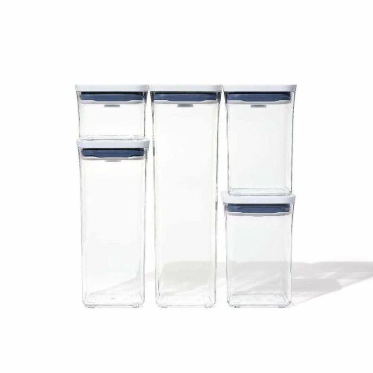 Oxo Set de 5 boîtes de conservation POP (Transparant) - Panache (Koksijde)