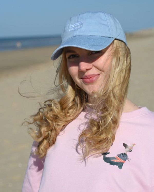 Panache Casquette Beach Please (Lichtblauw) - Panache (Koksijde)