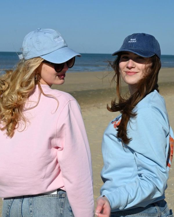 Panache Casquette Beach Please (Lichtblauw) - Panache (Koksijde)