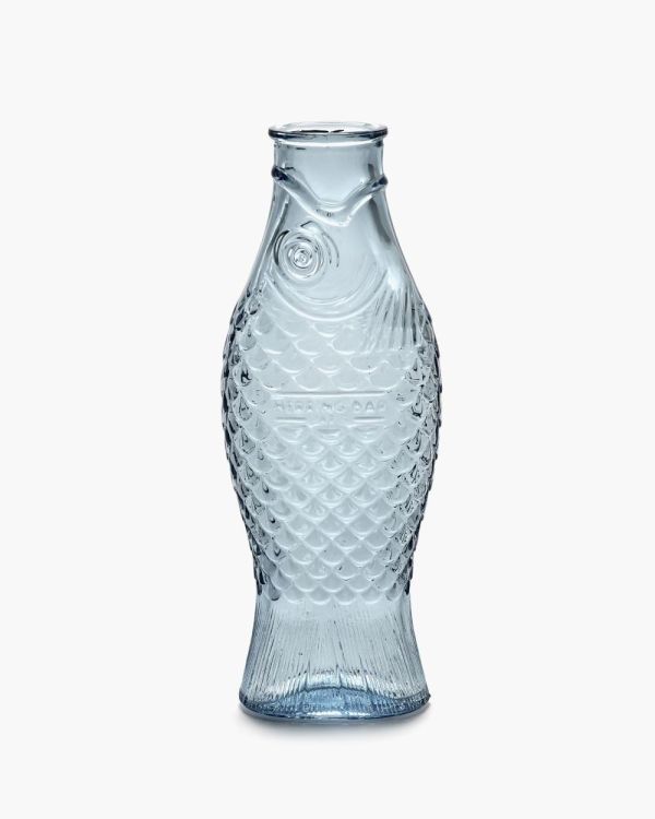 Paola Navone Carafe Fish & Fish (Light Blue) - Panache (Koksijde)