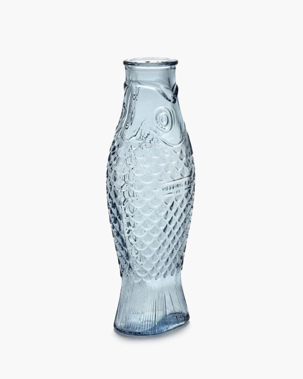 Paola Navone Carafe Fish & Fish (Light Blue) - Panache (Koksijde)