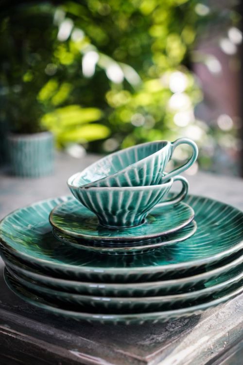 Pascale Naessens Assiette L Ø27cm - Verde Lanza (Groen) - Panache (Koksijde)