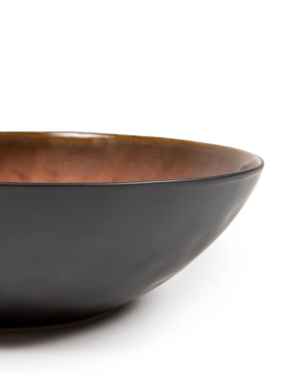 Pascale Naessens Bowl 26x8.4cm (Bruin) - Panache (Koksijde)