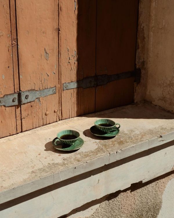 Pascale Naessens Cappuccinokop 230ml - Verde Lanza (Groen) - Panache (Koksijde)