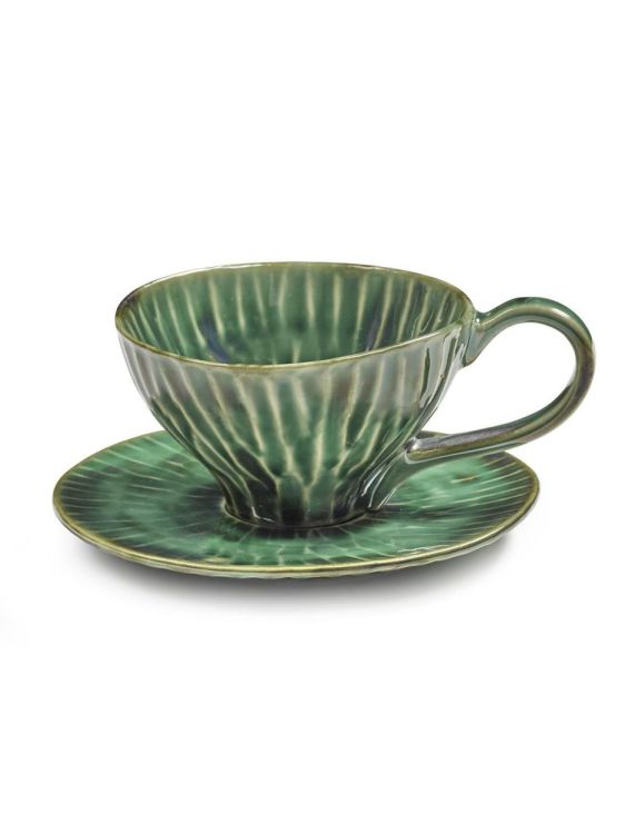 Pascale Naessens Cappuccinokop 230ml - Verde Lanza (Groen) - Panache (Koksijde)