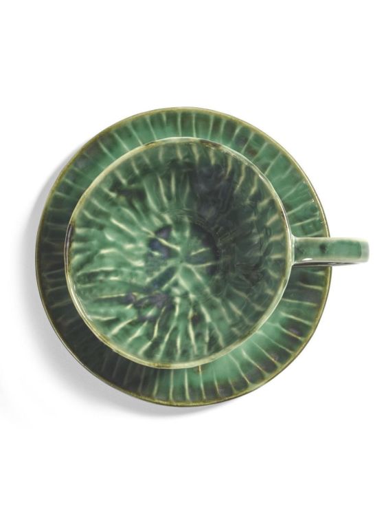 Pascale Naessens Cappuccinokop 230ml - Verde Lanza (Groen) - Panache (Koksijde)