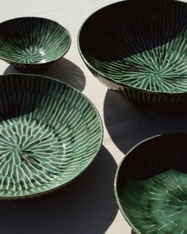 Pascale Naessens Saladekom Ø30cm - Verde Lanza (Groen) - Panache (Koksijde)