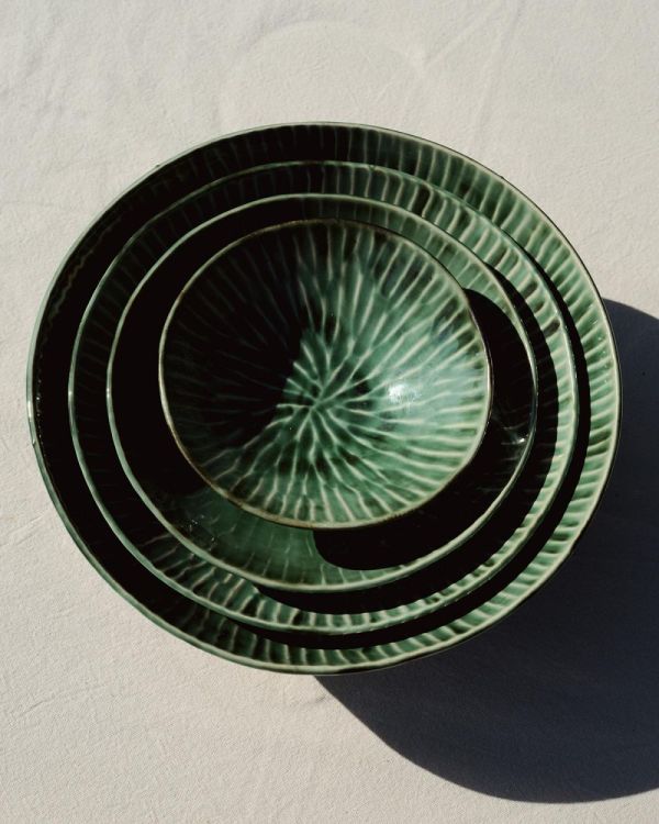 Pascale Naessens Saladekom Ø30cm - Verde Lanza (Groen) - Panache (Koksijde)