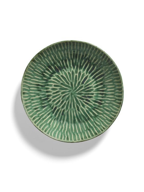 Pascale Naessens Serveerschaal M Ø26cm - Verde Lanza (Groen) - Panache (Koksijde)
