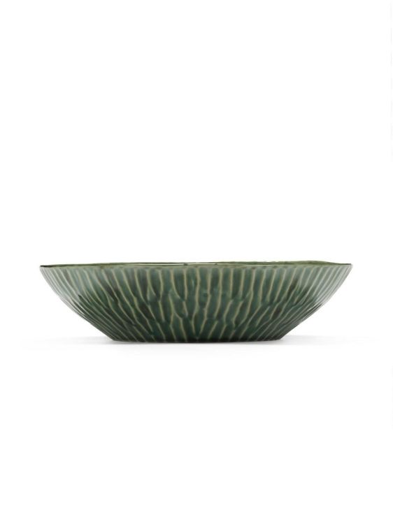 Pascale Naessens Serveerschaal M Ø26cm - Verde Lanza (Groen) - Panache (Koksijde)