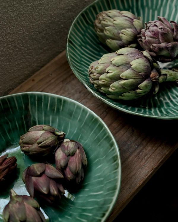 Pascale Naessens Serveerschaal S Ø22cm - Verde Lanza (Groen) - Panache (Koksijde)