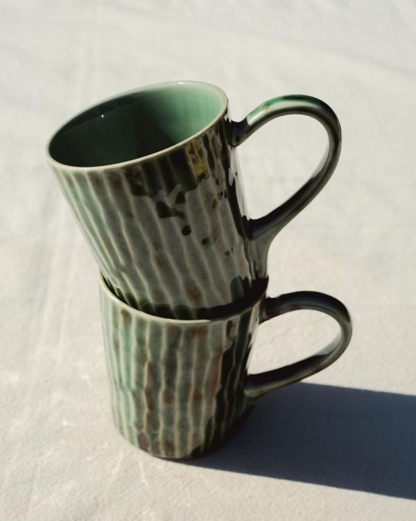 Pascale Naessens Tasse à thé 370ml - Verde Lanza (Groen) - Panache (Koksijde)
