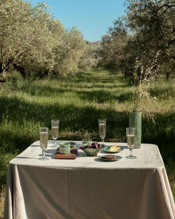 Pascale Naessens Vaas L 25cm - Verde Lanza (Groen) - Panache (Koksijde)