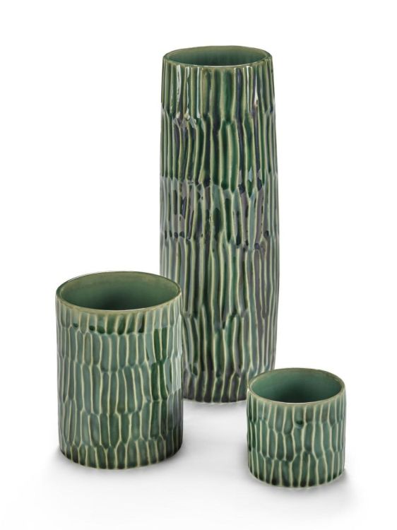 Pascale Naessens Vaas L 25cm - Verde Lanza (Groen) - Panache (Koksijde)