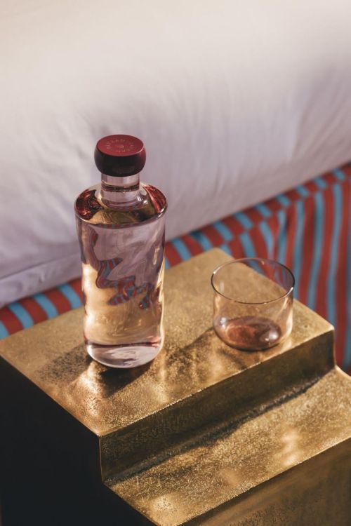 Paveau Glassware Swirl waterfles met draaidop 750ml (Silt) - Panache (Koksijde)