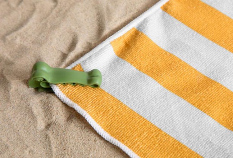 Peleg Design Crococlips - strandhanddoekklemmen (Groen) - Panache (Koksijde)