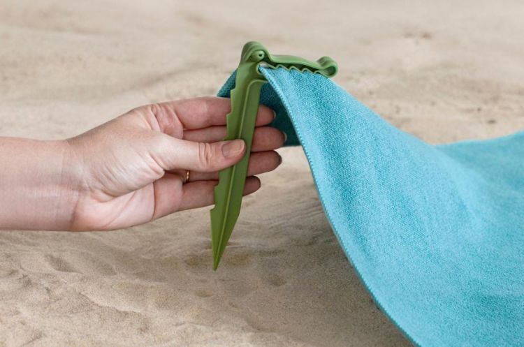 Peleg Design Crococlips - strandhanddoekklemmen (Groen) - Panache (Koksijde)