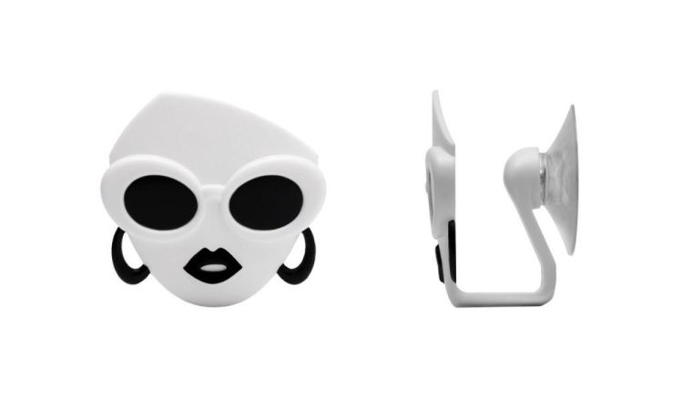 Peleg Design Dishco Girl sponshouder met spons (Wit) - Panache (Koksijde)