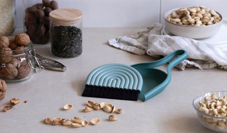 Peleg Design DustArch vuilblik en handborstel (Groen) - Panache (Koksijde)