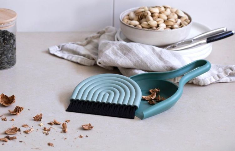 Peleg Design DustArch vuilblik en handborstel (Groen) - Panache (Koksijde)